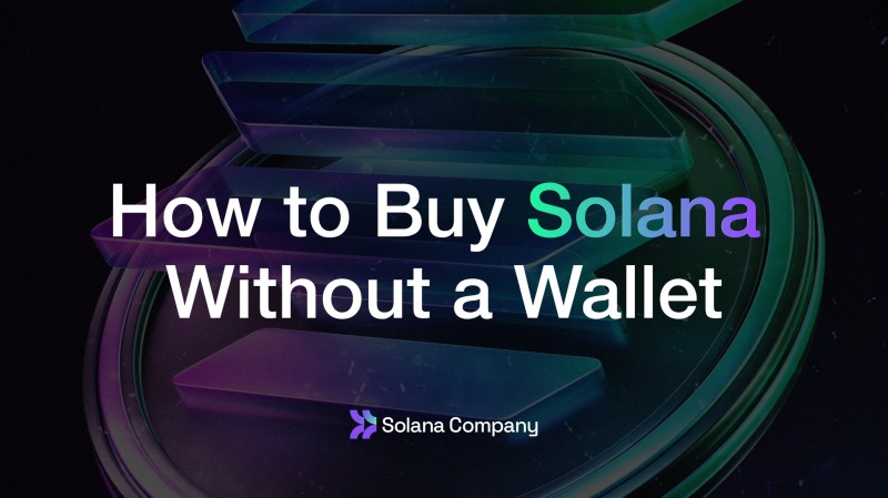 Buying Solana without a wallet header