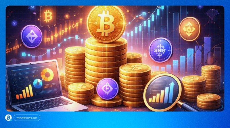 Mid cap crypto visual