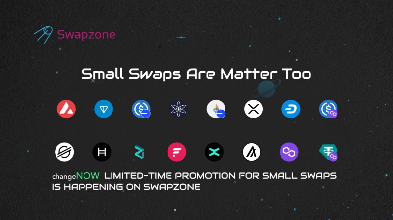 Swapzone promotion announcement